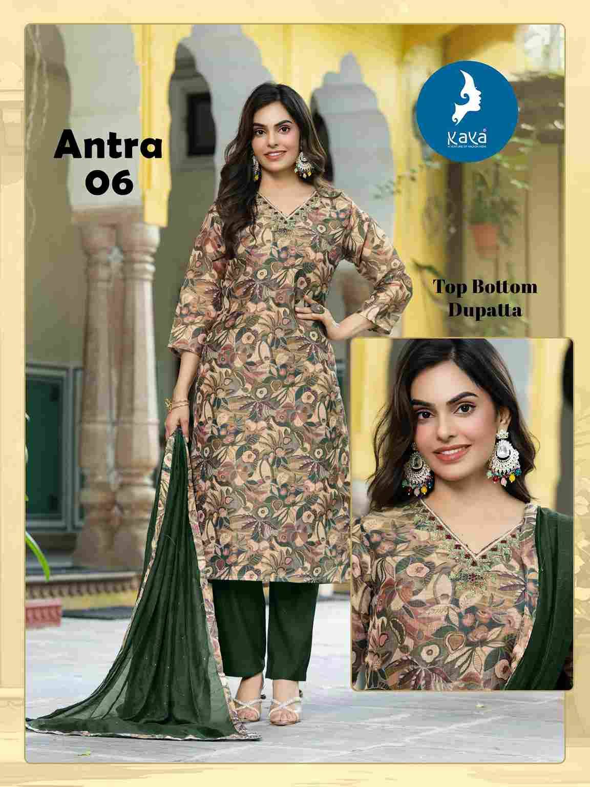 Antra By Kaya 01 To 06 Series Beautiful Stylish Festive Suits Fancy Colorful Casual Wear & Ethnic Wear & Ready To Wear Linen Dresses At Wholesale Price