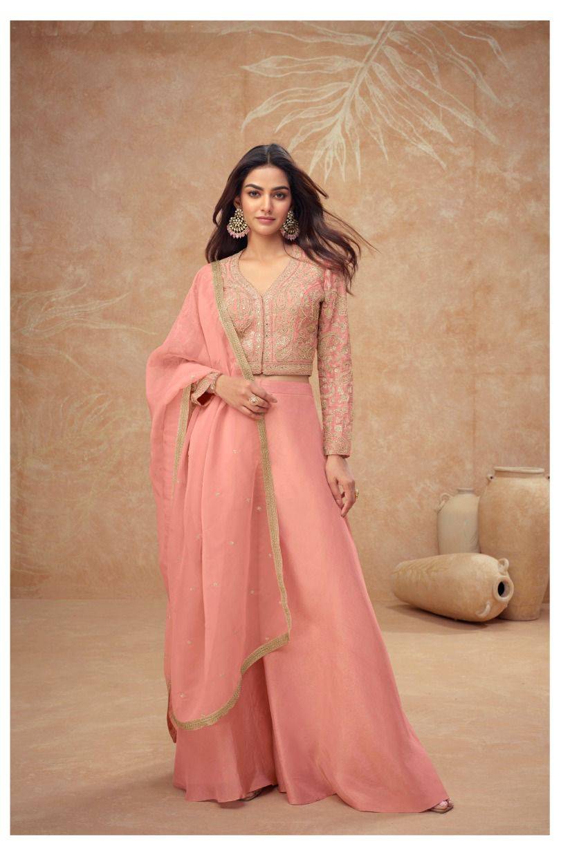 Noor By Gulkayra Designer 7567-A To 7567-C Series Designer Stylish Fancy Colorful Beautiful Party Wear & Ethnic Wear Collection Simar Silk Tops With Bottom And Dupatta At Wholesale Price