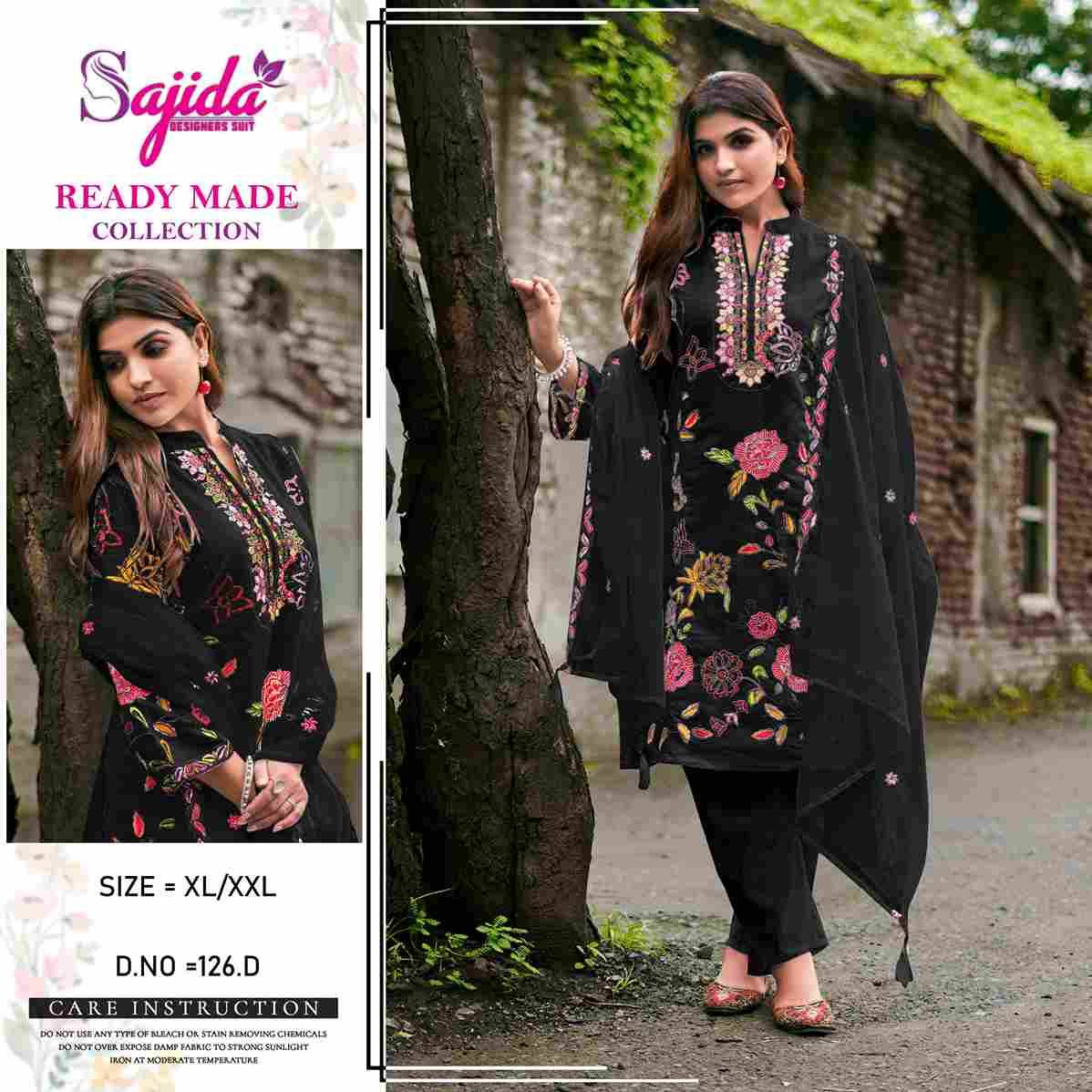 ALK-126 Colours By Sajida Designer Suit 126-A To 126-D Series Beautiful Pakistani Suits Colorful Stylish Fancy Casual Wear & Ethnic Wear Roman Silk Dresses At Wholesale Price