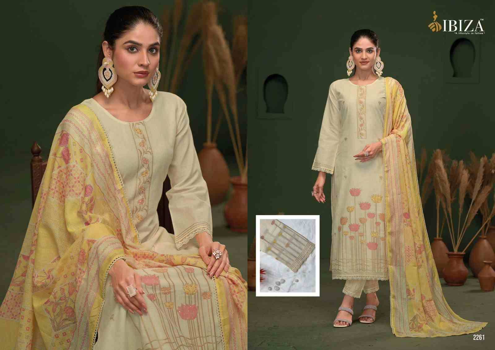 Bosca Vol-8 By Ibiza 2261 To 2263 Series Designer Festive Suits Beautiful Fancy Stylish Colorful Party Wear & Occasional Wear Pure Lawn Cotton Print Dresses At Wholesale Price