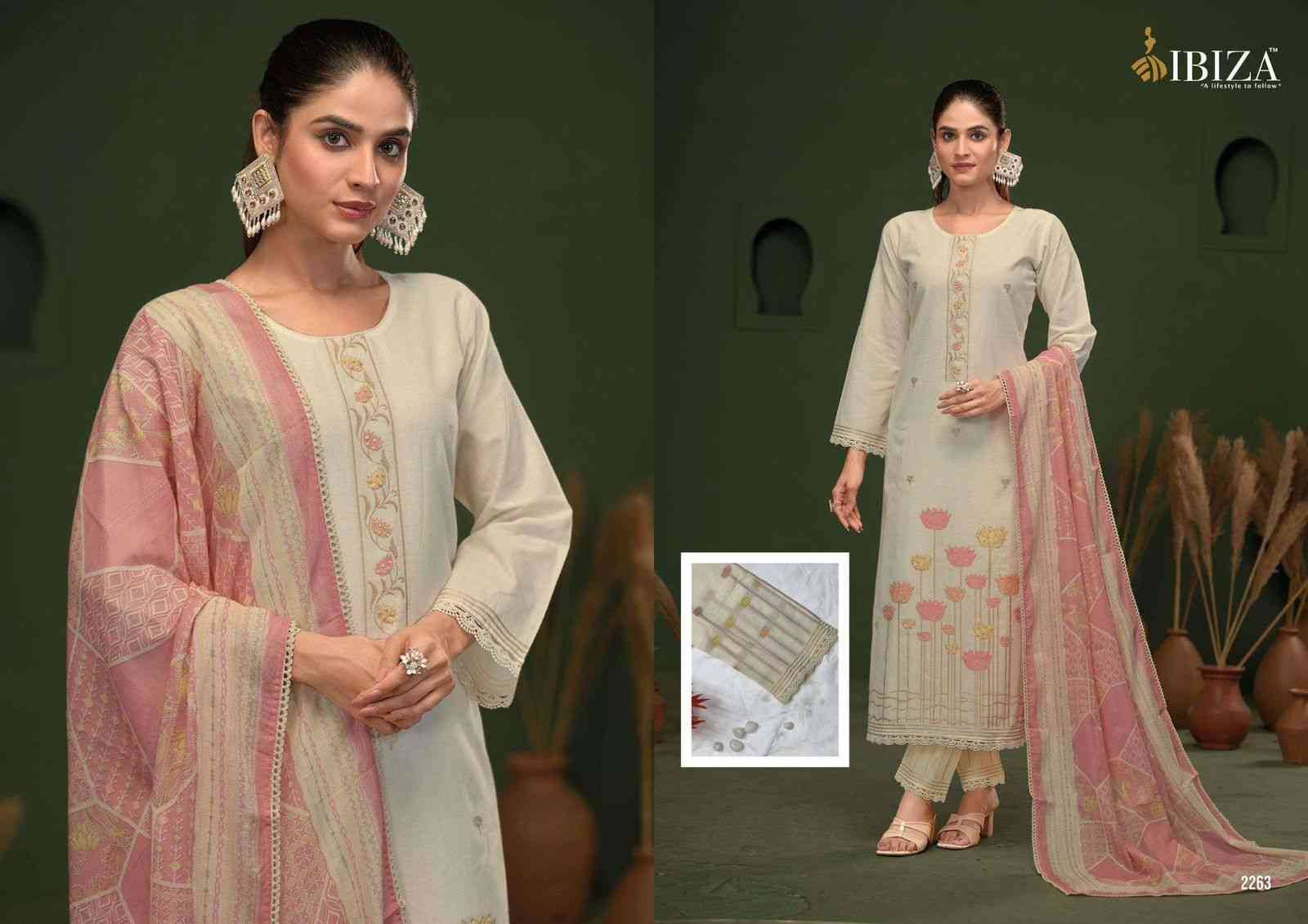 Bosca Vol-8 By Ibiza 2261 To 2263 Series Designer Festive Suits Beautiful Fancy Stylish Colorful Party Wear & Occasional Wear Pure Lawn Cotton Print Dresses At Wholesale Price