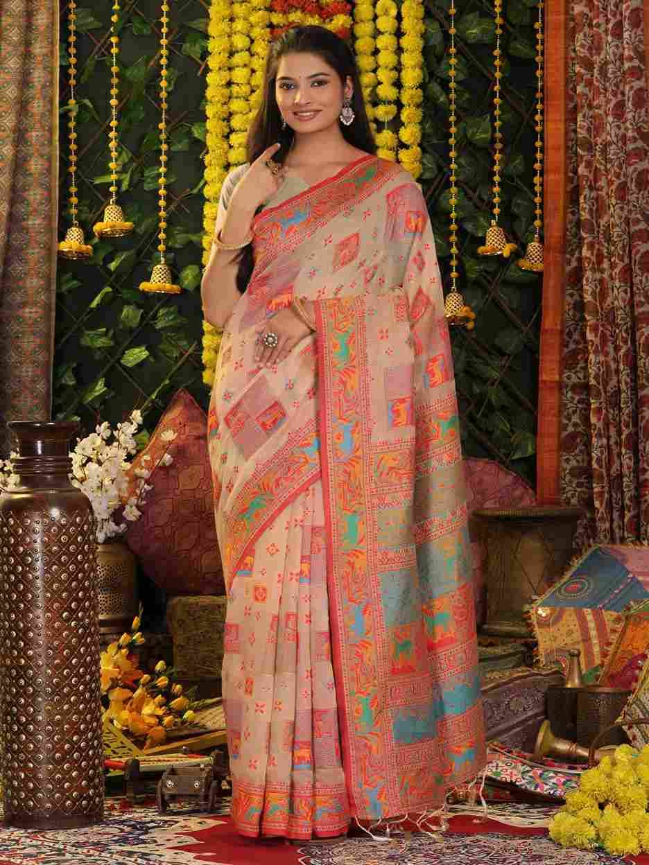 Kethal Kota By Fashid Wholesale 1001 To 1006 Series Indian Traditional Wear Collection Beautiful Stylish Fancy Colorful Party Wear & Occasional Wear Linen Cotton Sarees At Wholesale Price