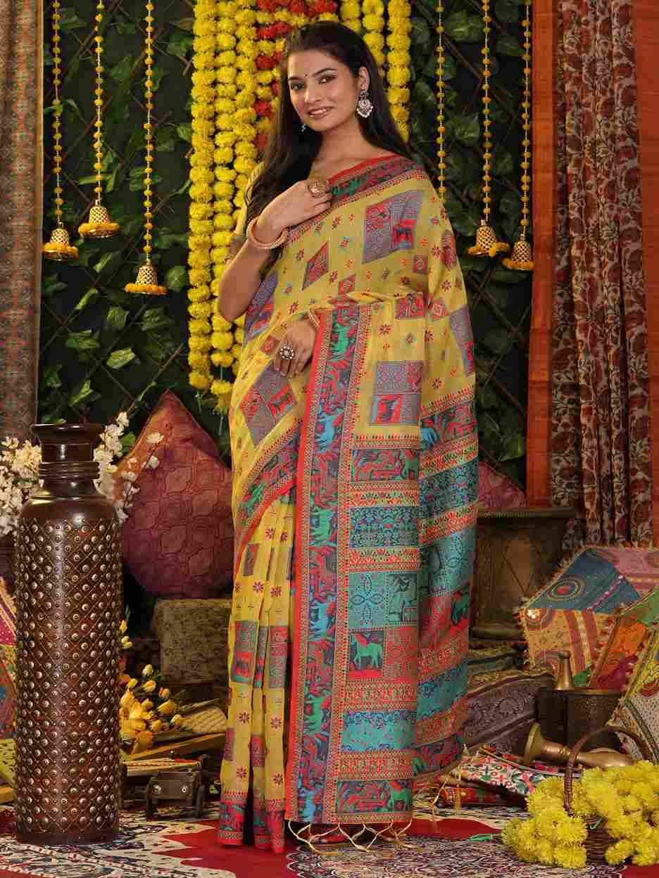 Kethal Kota By Fashid Wholesale 1001 To 1006 Series Indian Traditional Wear Collection Beautiful Stylish Fancy Colorful Party Wear & Occasional Wear Linen Cotton Sarees At Wholesale Price