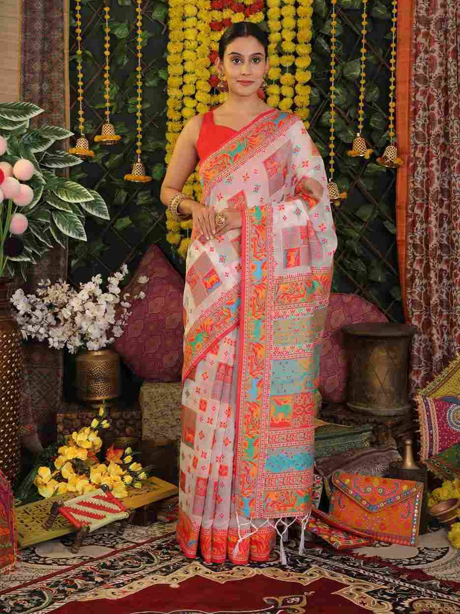 Kethal Kota By Fashid Wholesale 1001 To 1006 Series Indian Traditional Wear Collection Beautiful Stylish Fancy Colorful Party Wear & Occasional Wear Linen Cotton Sarees At Wholesale Price