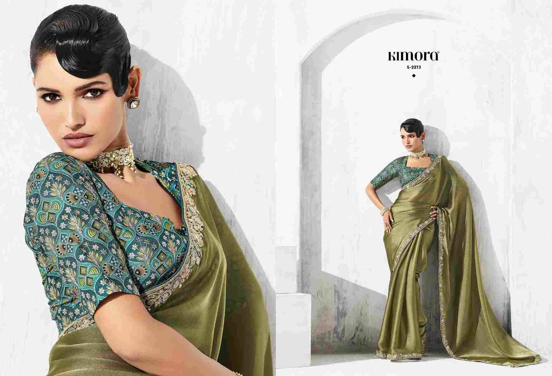 Lashkara By Kimora Fashion 2271 To 2281 Series Indian Traditional Wear Collection Beautiful Stylish Fancy Colorful Party Wear & Occasional Wear Fancy Sarees At Wholesale Price