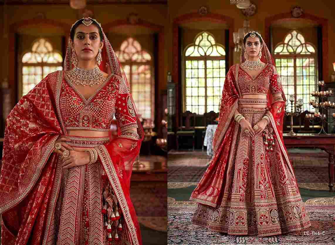 Dulhan Vol-3 By Manjulla Bridal Wear Collection Beautiful Stylish Colorful Fancy Party Wear & Occasional Wear Banarasi Silk Lehengas At Wholesale Price