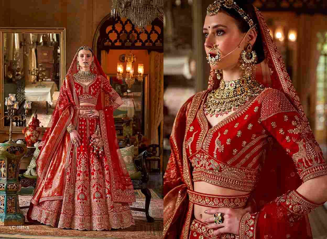 Dulhan Vol-3 By Manjulla Bridal Wear Collection Beautiful Stylish Colorful Fancy Party Wear & Occasional Wear Banarasi Silk Lehengas At Wholesale Price