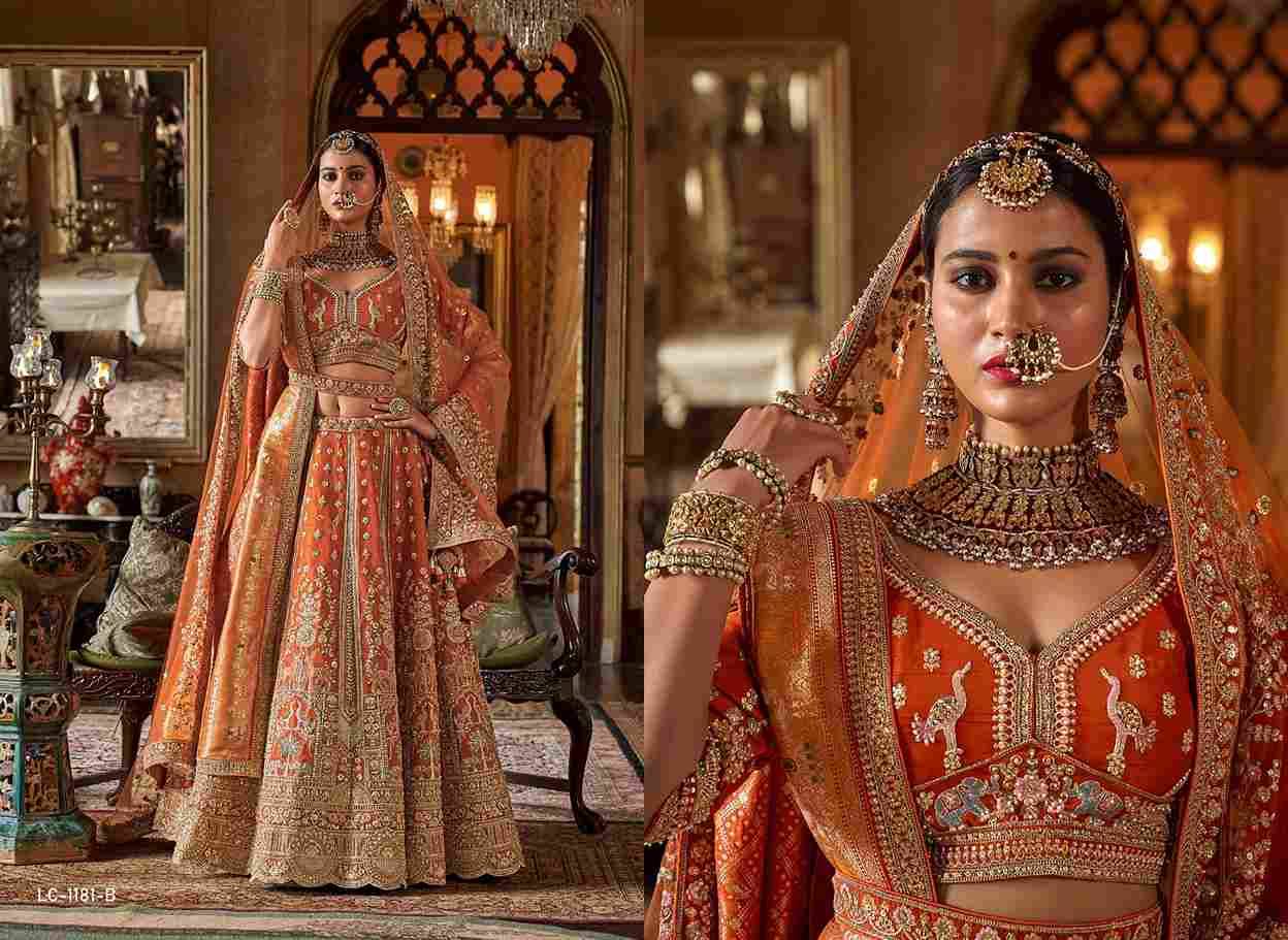 Dulhan Vol-3 By Manjulla Bridal Wear Collection Beautiful Stylish Colorful Fancy Party Wear & Occasional Wear Banarasi Silk Lehengas At Wholesale Price