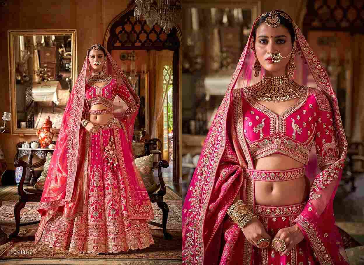 Dulhan Vol-3 By Manjulla Bridal Wear Collection Beautiful Stylish Colorful Fancy Party Wear & Occasional Wear Banarasi Silk Lehengas At Wholesale Price