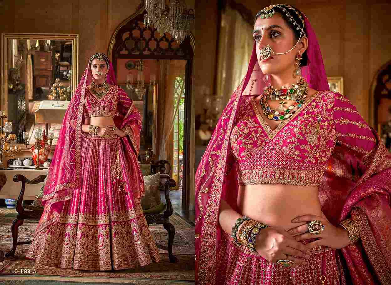 Dulhan Vol-3 By Manjulla Bridal Wear Collection Beautiful Stylish Colorful Fancy Party Wear & Occasional Wear Banarasi Silk Lehengas At Wholesale Price