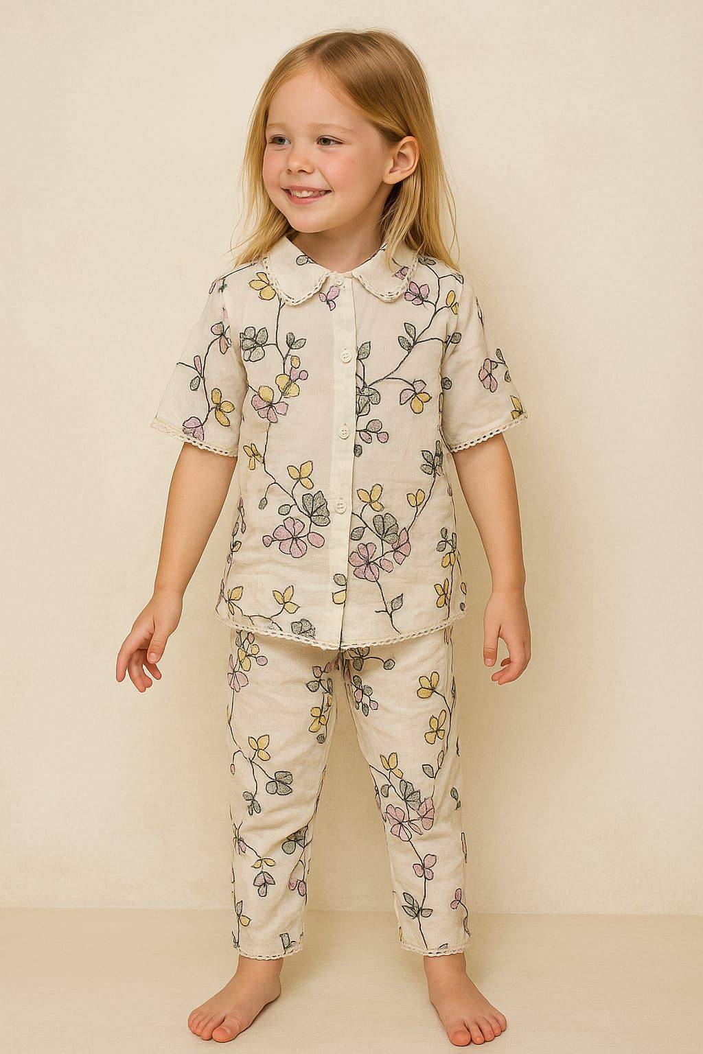 Vt-Kids Cordt By Fashid Wholesale 01 To 07 Series Designer Stylish Fancy Colorful Beautiful Party Wear & Ethnic Wear Collection Pure Khadi Co-Ord At Wholesale Price