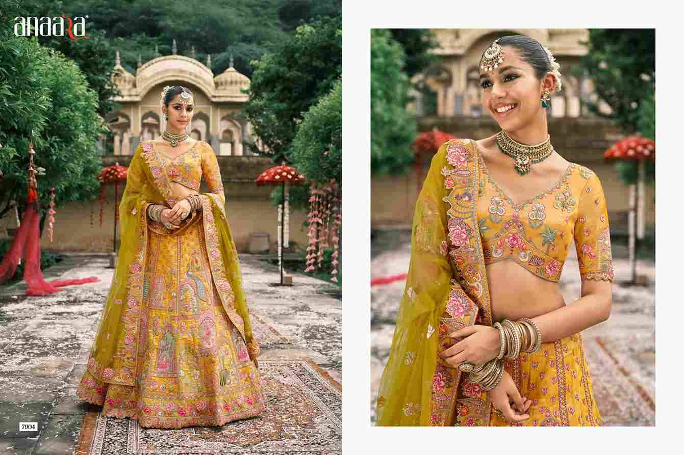 Anaara 7901 Series By Tathastu Indian Traditional Bridal Wear Collection Beautiful Stylish Fancy Colorful Party Wear & Occasional Wear Silk Sarees At Wholesale Price