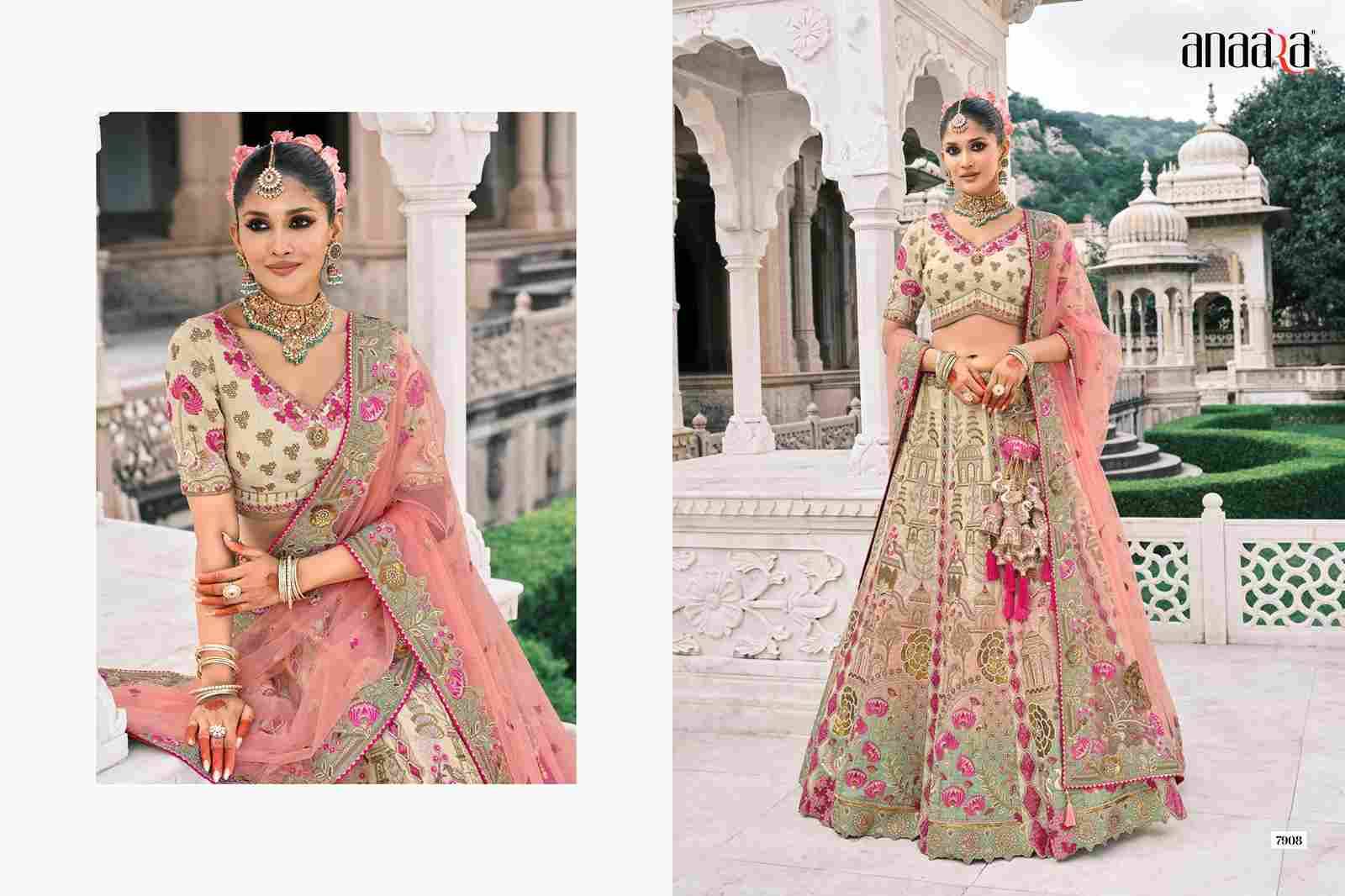 Anaara 7901 Series By Tathastu Indian Traditional Bridal Wear Collection Beautiful Stylish Fancy Colorful Party Wear & Occasional Wear Silk Sarees At Wholesale Price