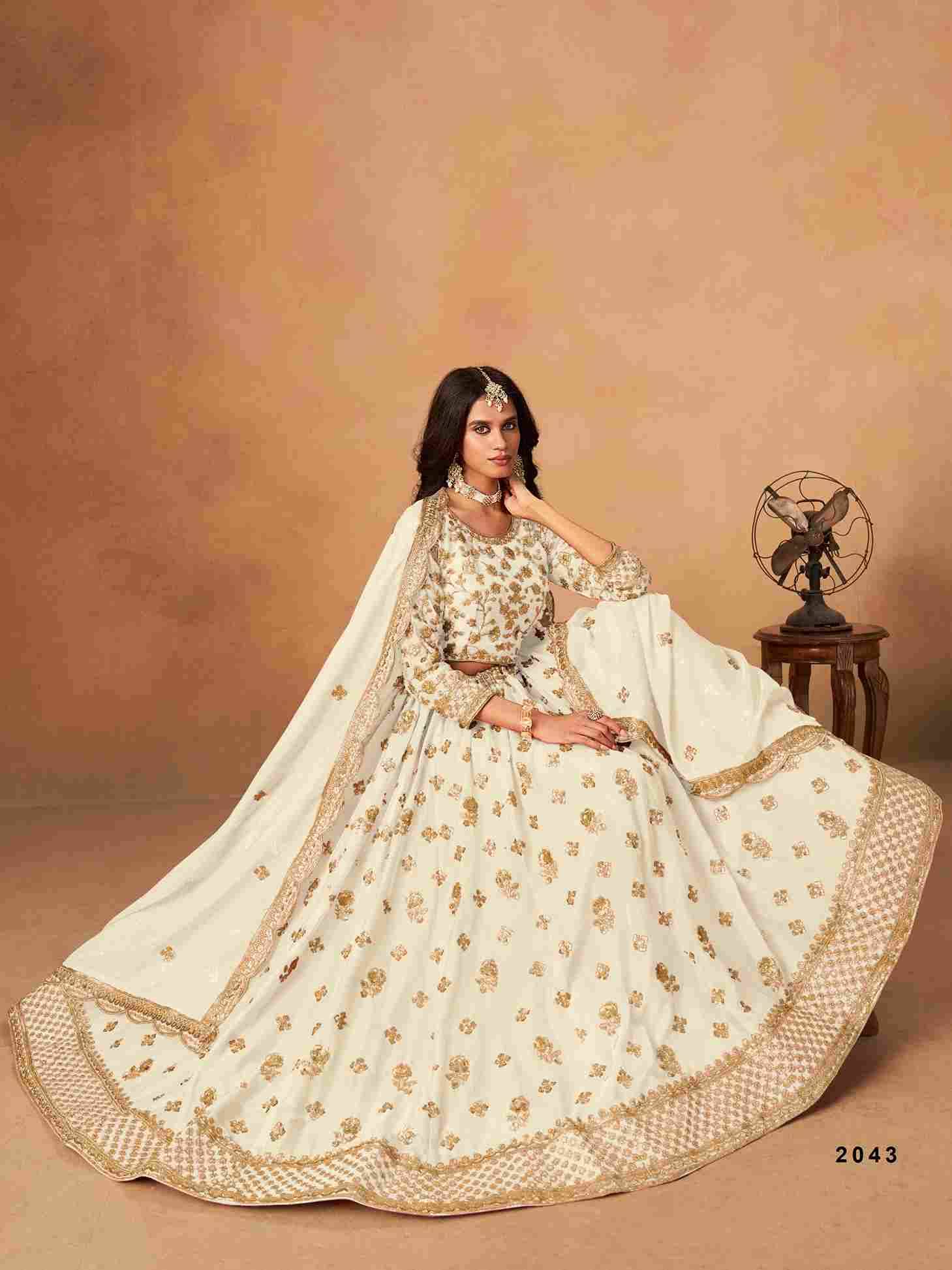 Mehvish Vol-24 By Fashid Wholesale 2041 To 2044 Series Designer Beautiful Collection Occasional Wear & Party Wear Organza Lehengas At Wholesale Price