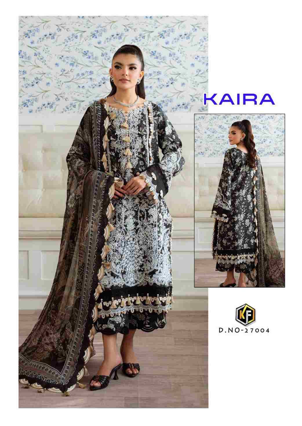 Kaira Vol-27 By Keval Fab 27001 To 27006 Series Beautiful Festive Suits Colorful Stylish Fancy Casual Wear & Ethnic Wear Pure Lawn Cotton Print Dresses At Wholesale Price