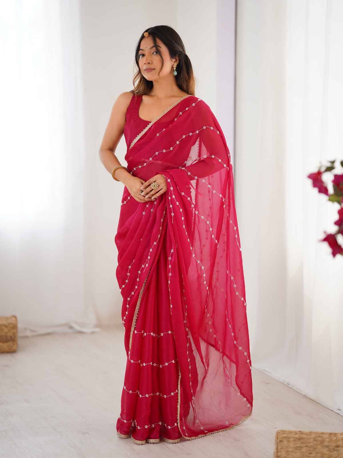 Dc-61 By Fashid Wholesale 01 To 07 Series Indian Traditional Wear Collection Beautiful Stylish Fancy Colorful Party Wear & Occasional Wear Heavy Smooth Sitara Sarees At Wholesale Price