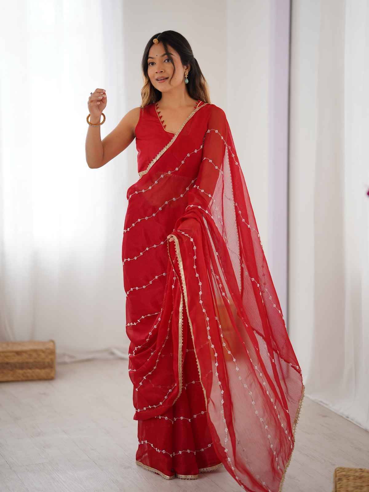 Dc-61 By Fashid Wholesale 01 To 07 Series Indian Traditional Wear Collection Beautiful Stylish Fancy Colorful Party Wear & Occasional Wear Heavy Smooth Sitara Sarees At Wholesale Price
