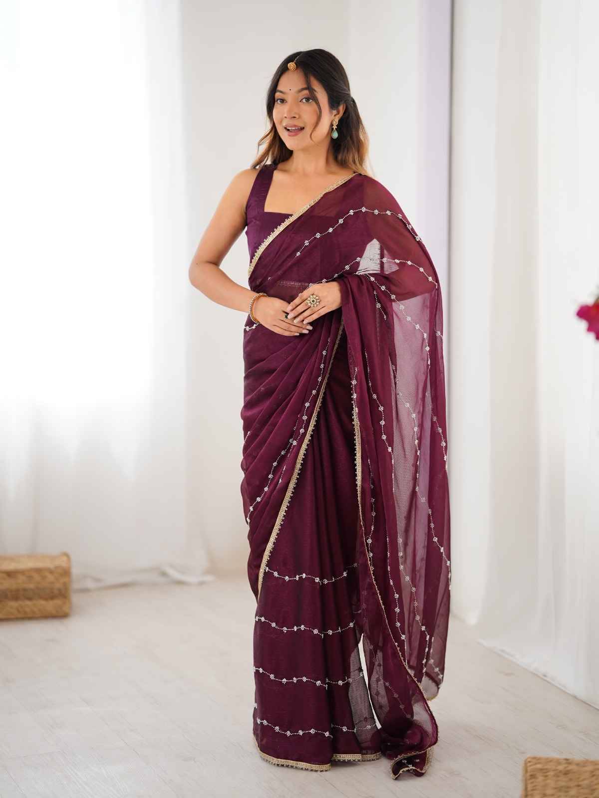 Dc-61 By Fashid Wholesale 01 To 07 Series Indian Traditional Wear Collection Beautiful Stylish Fancy Colorful Party Wear & Occasional Wear Heavy Smooth Sitara Sarees At Wholesale Price