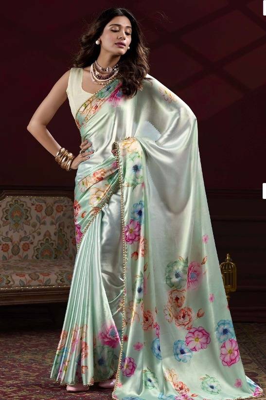 Dc-02 By Fashid Wholesale 01 To 04 Series Indian Traditional Wear Collection Beautiful Stylish Fancy Colorful Party Wear & Occasional Wear Japan Satin Silk Sarees At Wholesale Price