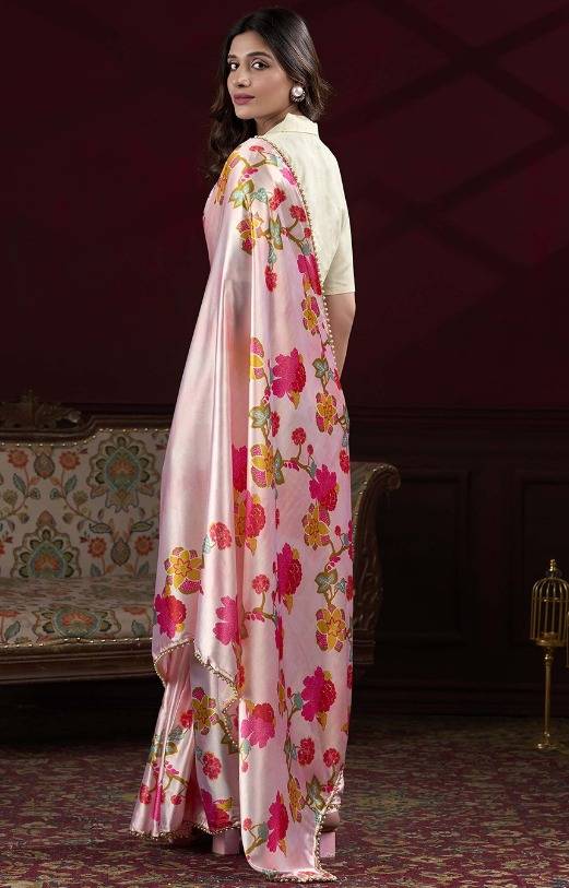 Dc-02 By Fashid Wholesale 01 To 04 Series Indian Traditional Wear Collection Beautiful Stylish Fancy Colorful Party Wear & Occasional Wear Japan Satin Silk Sarees At Wholesale Price