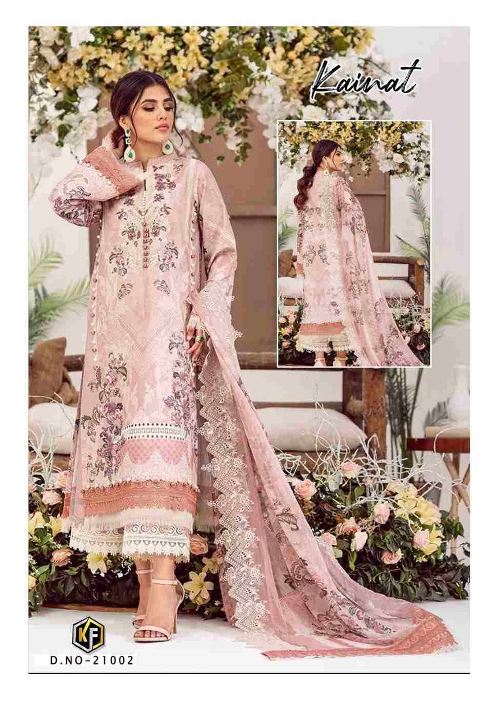 Kainat Vol-21 By Keval Fab 21001 To 21006 Series Beautiful Suits Colorful Stylish Fancy Casual Wear & Ethnic Wear Pure Lawn Cotton Dresses At Wholesale Price