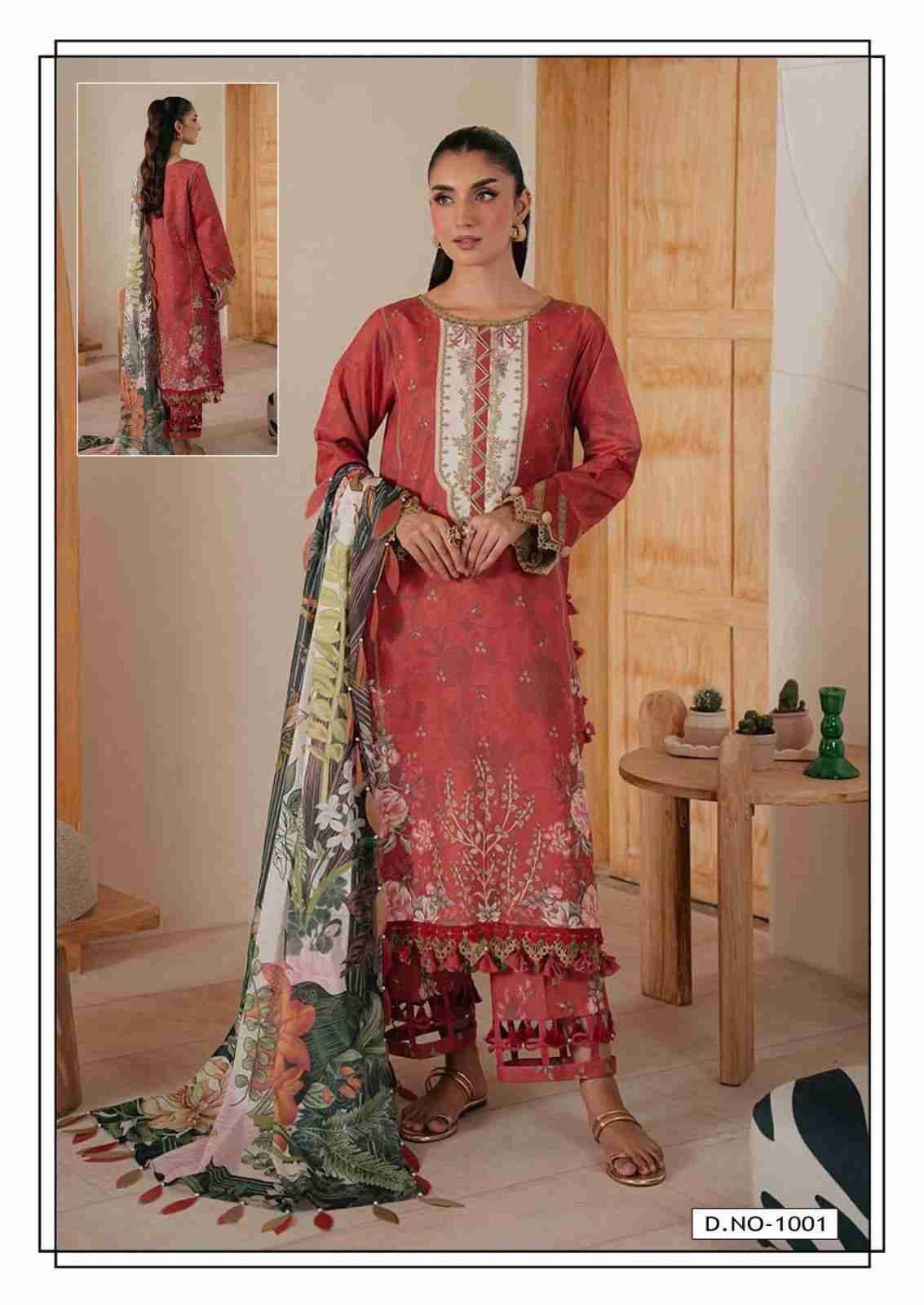Noor Halo Vol-1 By Hala 1001 To 1006 Series Beautiful Festive Suits Stylish Fancy Colorful Casual Wear & Ethnic Wear Pure Cotton Dresses At Wholesale Price