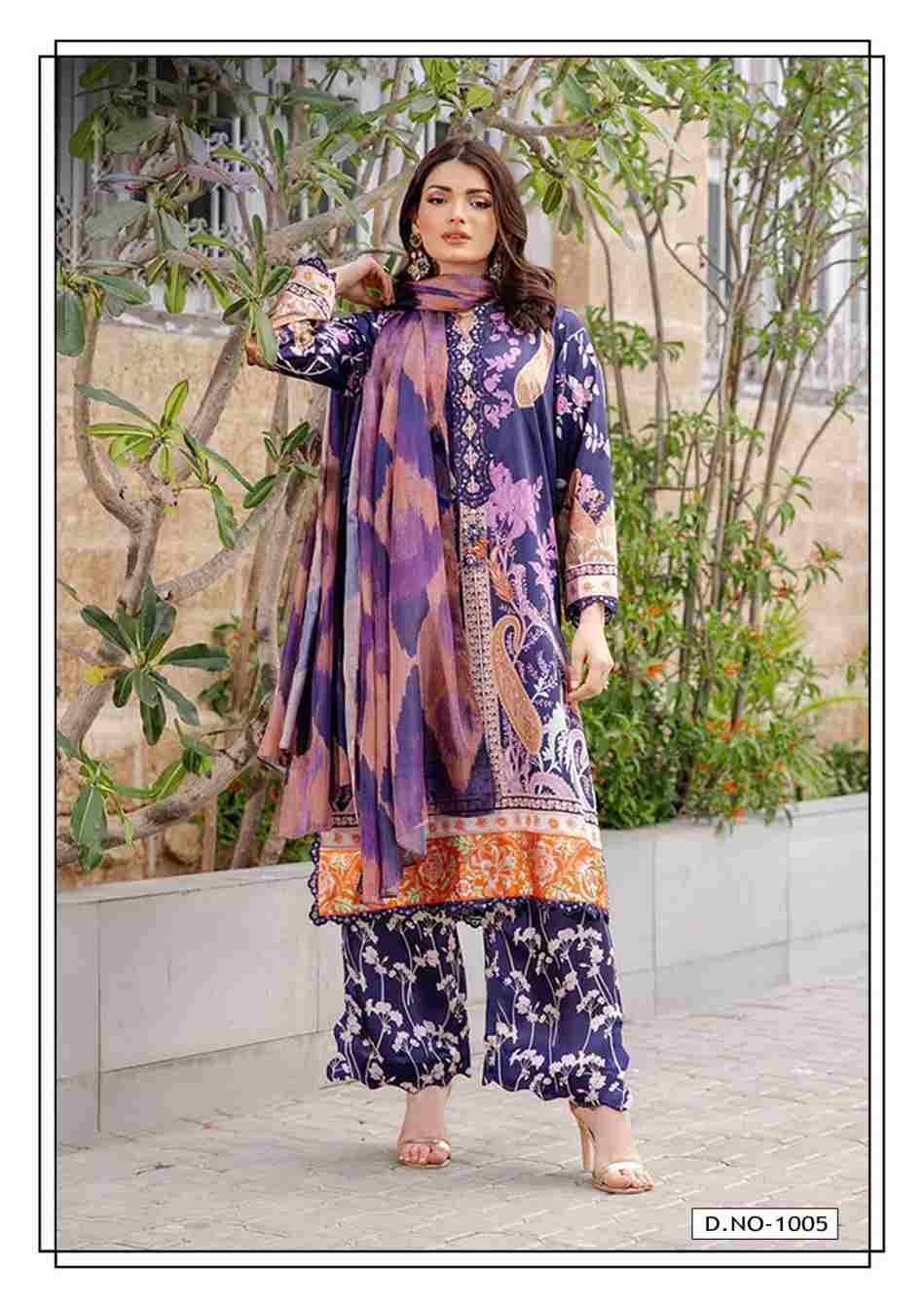 Noor Halo Vol-1 By Hala 1001 To 1006 Series Beautiful Festive Suits Stylish Fancy Colorful Casual Wear & Ethnic Wear Pure Cotton Dresses At Wholesale Price