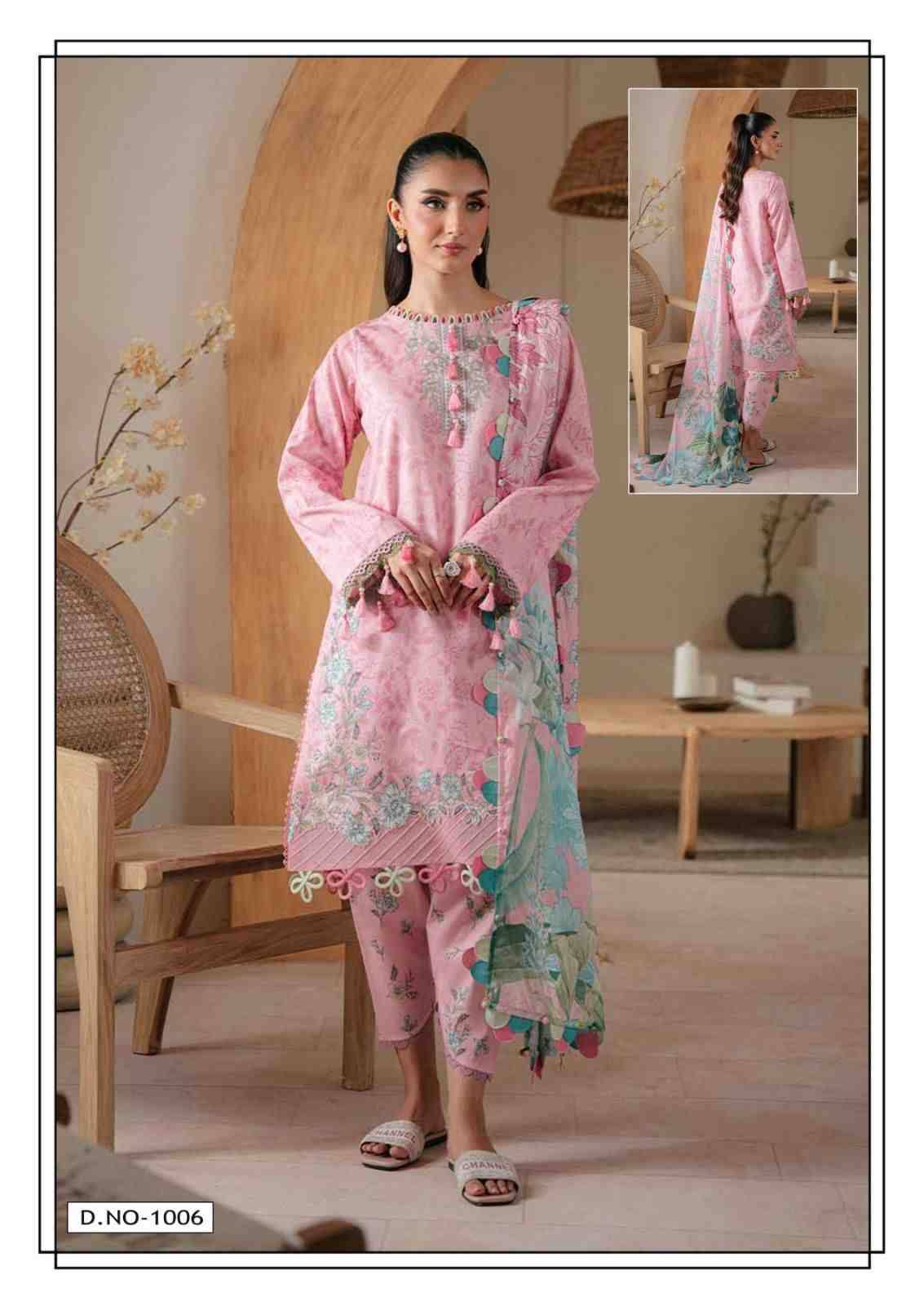 Noor Halo Vol-1 By Hala 1001 To 1006 Series Beautiful Festive Suits Stylish Fancy Colorful Casual Wear & Ethnic Wear Pure Cotton Dresses At Wholesale Price