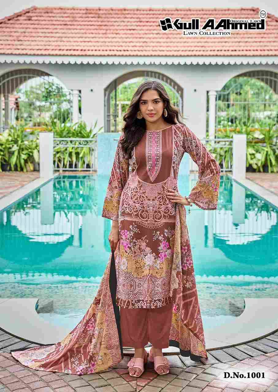 Baroque By Gull Aahmed 1001 To 1006 Series Beautiful Festive Suits Stylish Fancy Colorful Casual Wear & Ethnic Wear Pure Lawn Digital Print Dresses At Wholesale Price
