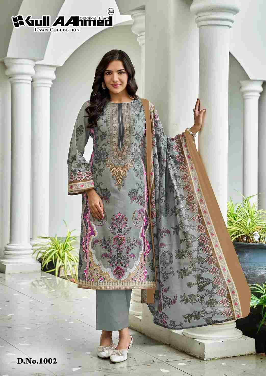 Baroque By Gull Aahmed 1001 To 1006 Series Beautiful Festive Suits Stylish Fancy Colorful Casual Wear & Ethnic Wear Pure Lawn Digital Print Dresses At Wholesale Price