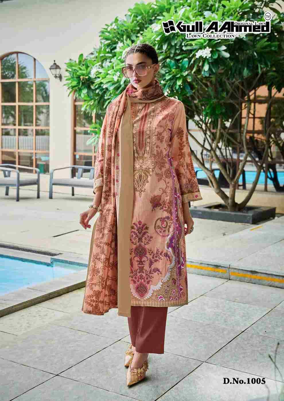 Baroque By Gull Aahmed 1001 To 1006 Series Beautiful Festive Suits Stylish Fancy Colorful Casual Wear & Ethnic Wear Pure Lawn Digital Print Dresses At Wholesale Price