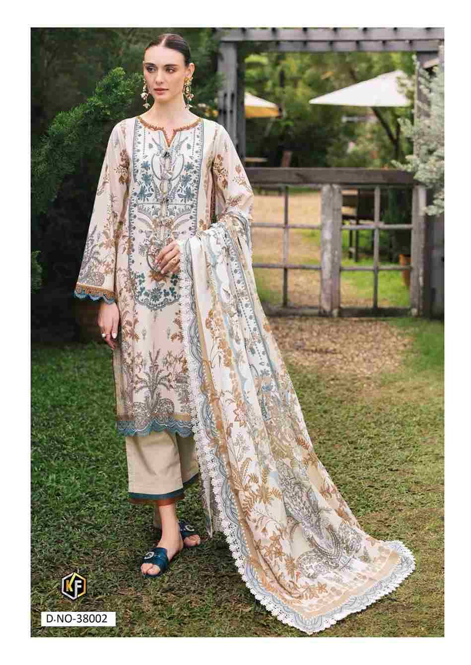 Maria.B. Vol-38 By Keval Fab 38001 To 38006 Series Beautiful Stylish Festive Suits Fancy Colorful Casual Wear & Ethnic Wear & Ready To Wear Heavy Cotton Print Dresses At Wholesale Price