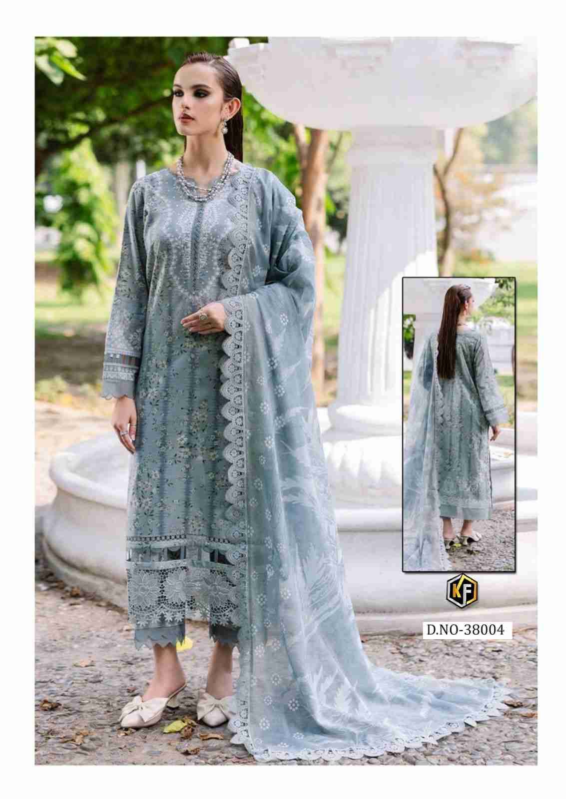 Maria.B. Vol-38 By Keval Fab 38001 To 38006 Series Beautiful Stylish Festive Suits Fancy Colorful Casual Wear & Ethnic Wear & Ready To Wear Heavy Cotton Print Dresses At Wholesale Price
