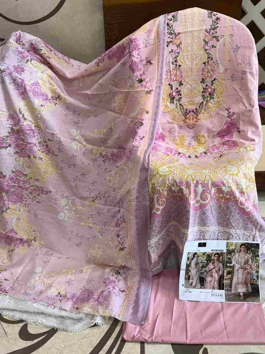 Gulaal Vol-2 By Aaliz Prints 3205 To 3209 Series Beautiful Festive Pakistani Suits Stylish Fancy Colorful Casual Wear & Ethnic Wear Soft Cotton Digital Print Dresses At Wholesale Price