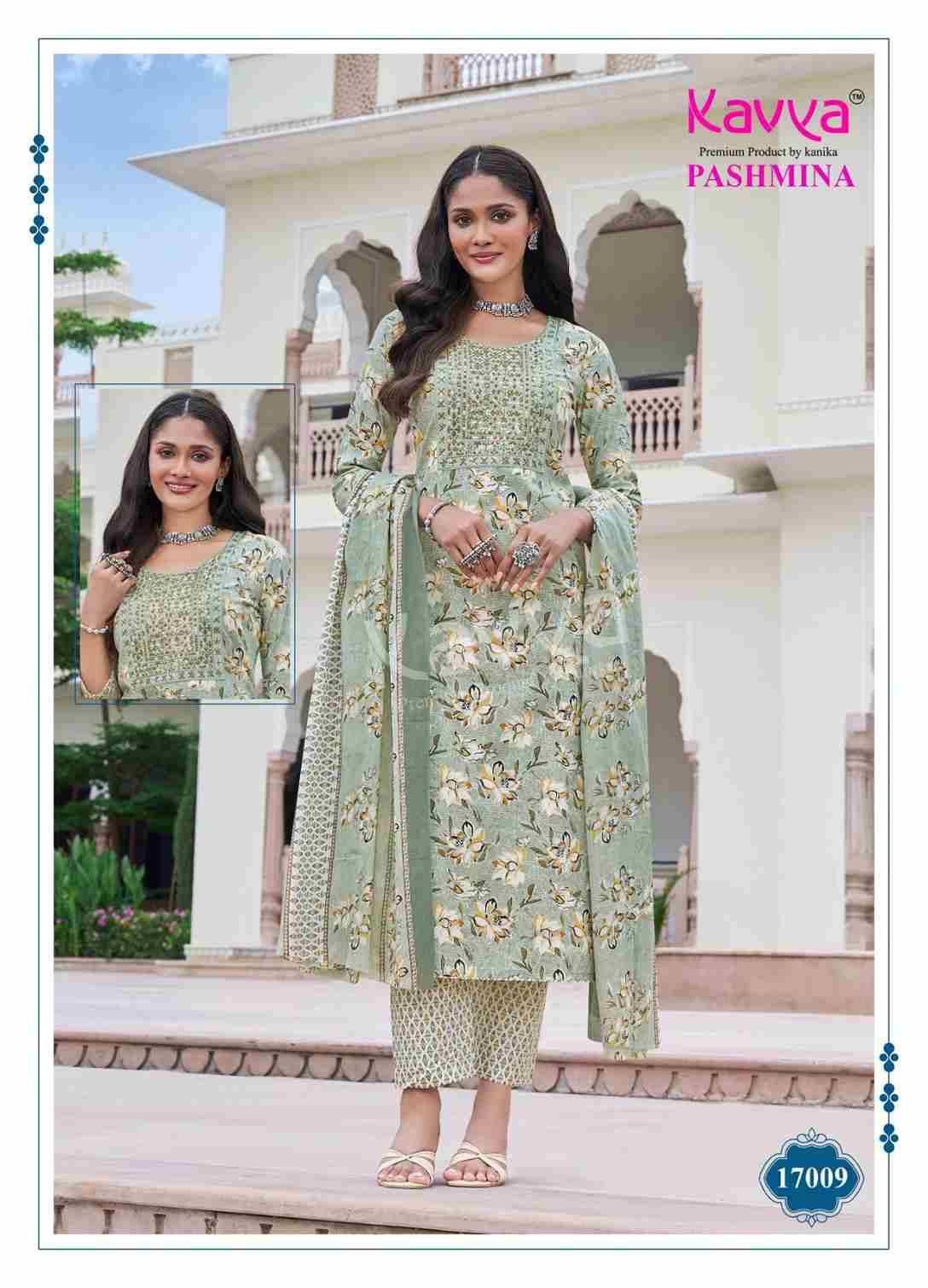 Pashmina Vol-17 By Kavya 17001 To 17010 Series Beautiful Stylish Festive Suits Fancy Colorful Casual Wear & Ethnic Wear & Ready To Wear Cotton Print Dresses At Wholesale Price