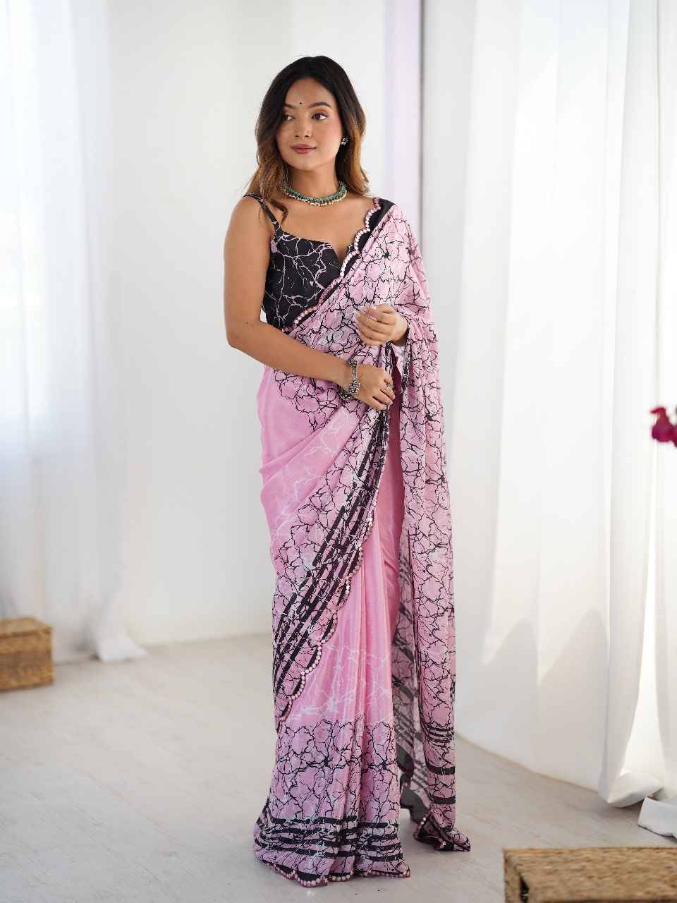 Elena Vol-3 By PC 301 To 310 Series Indian Traditional Wear Collection Beautiful Stylish Fancy Colorful Party Wear & Occasional Wear Chinnon Sarees At Wholesale Price
