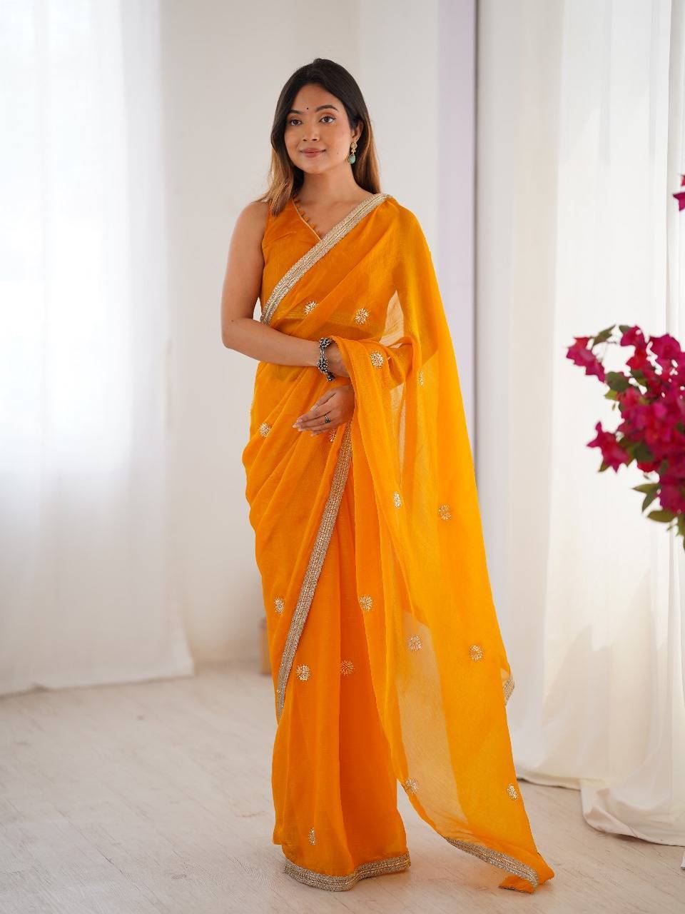 Flora By PC 01 To 05 Series Indian Traditional Wear Collection Beautiful Stylish Fancy Colorful Party Wear & Occasional Wear Fancy Sarees At Wholesale Price