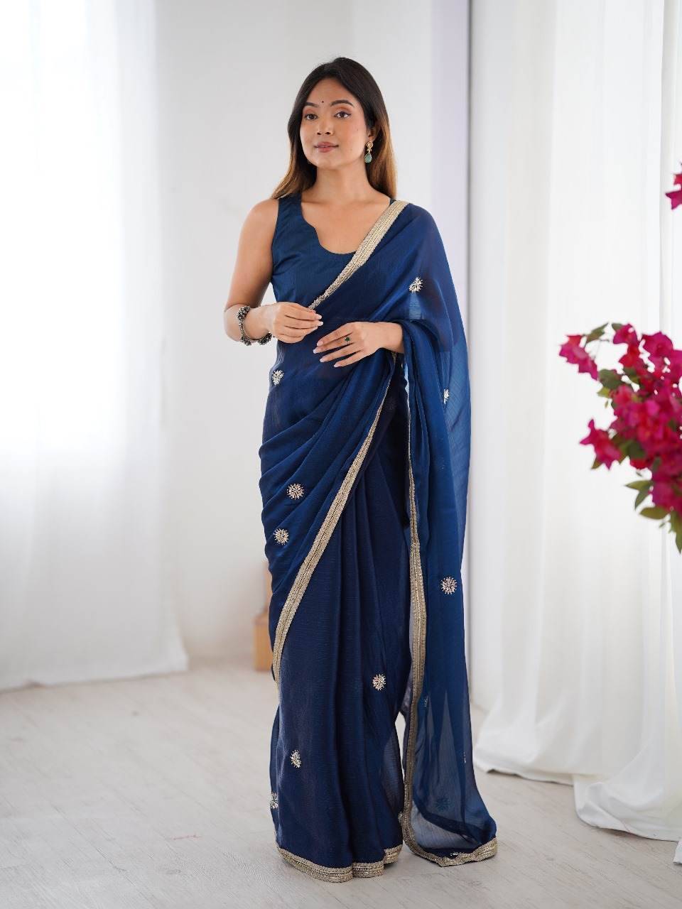 Flora By PC 01 To 05 Series Indian Traditional Wear Collection Beautiful Stylish Fancy Colorful Party Wear & Occasional Wear Fancy Sarees At Wholesale Price