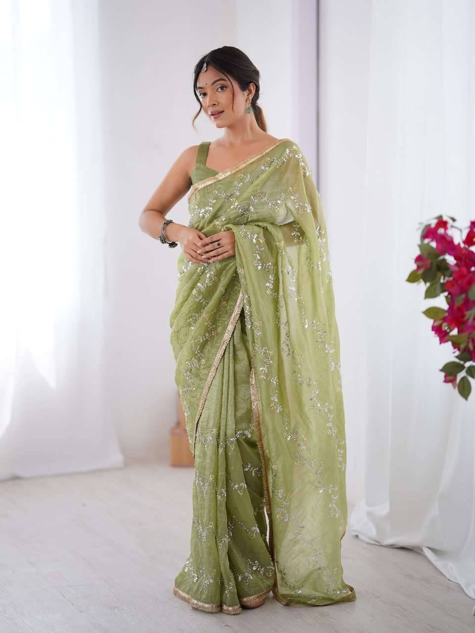 Galaxy By PC 01 To 04 Series Indian Traditional Wear Collection Beautiful Stylish Fancy Colorful Party Wear & Occasional Wear Gold Crush Sarees At Wholesale Price