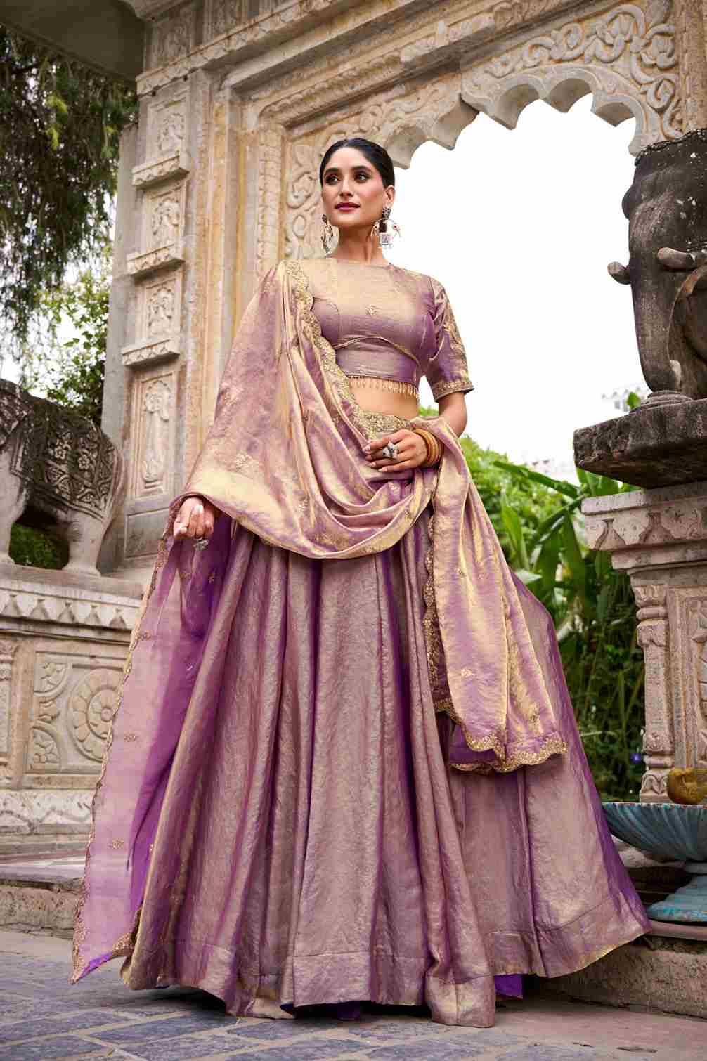 Elakshi By Fashid Wholesale 1440-A To 1440-D Series Designer Beautiful Wedding Bridal Collection Occasional Wear & Party Wear Fendy Lehengas At Wholesale Price