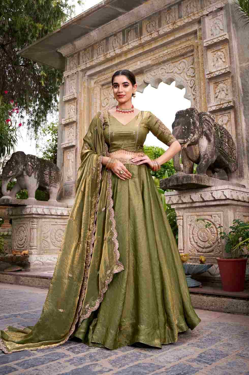 Elakshi By Fashid Wholesale 1440-A To 1440-D Series Designer Beautiful Wedding Bridal Collection Occasional Wear & Party Wear Fendy Lehengas At Wholesale Price