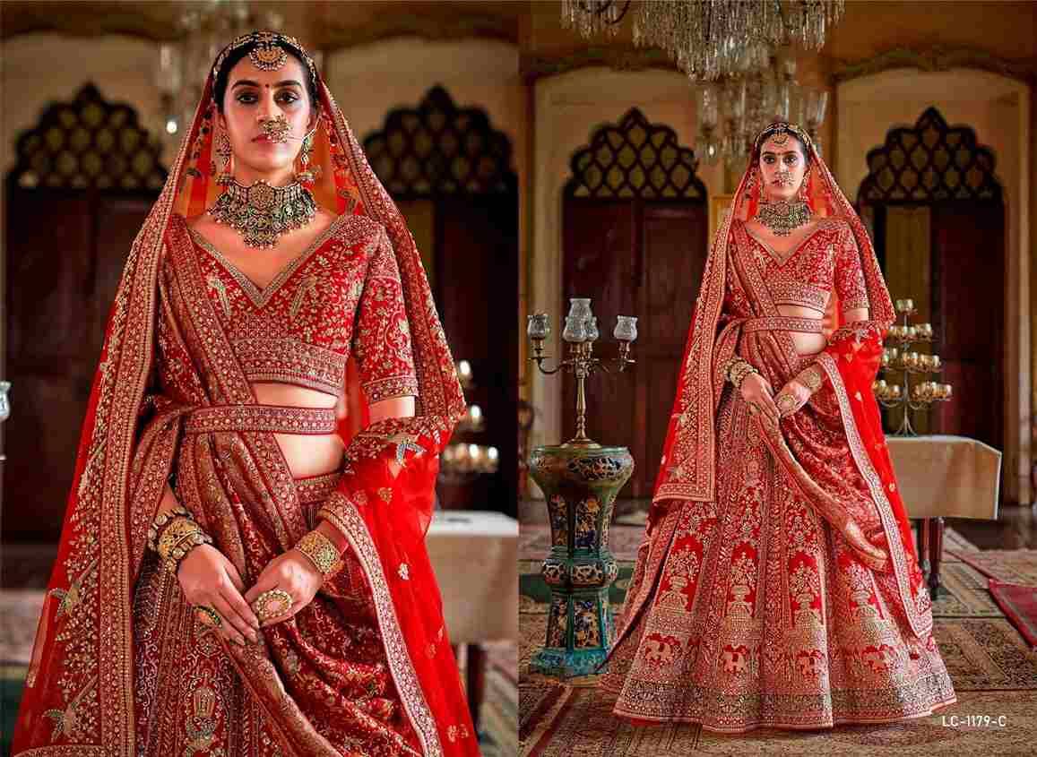 Dulhan Vol-4 By Manjulla 1179-A To 1180-D Series Bridal Wear Collection Beautiful Stylish Colorful Fancy Party Wear & Occasional Wear Banarasi Silk Lehengas At Wholesale Price