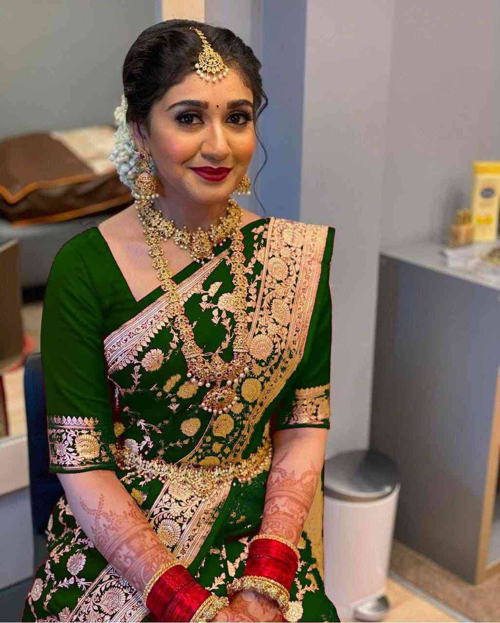 Kb-5010 By Fashid Wholesale 01 To 06 Series Indian Traditional Wear Collection Beautiful Stylish Fancy Colorful Party Wear & Occasional Wear Soft Lichi Silk Saree Sarees At Wholesale Price