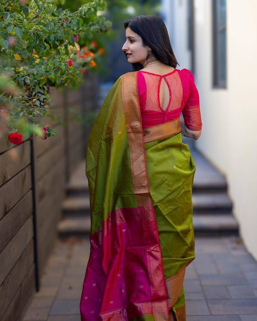Kb-6011 By Fashid Wholesale Indian Traditional Wear Collection Beautiful Stylish Fancy Colorful Party Wear & Occasional Wear Soft Lichi Silk Saree Sarees At Wholesale Price