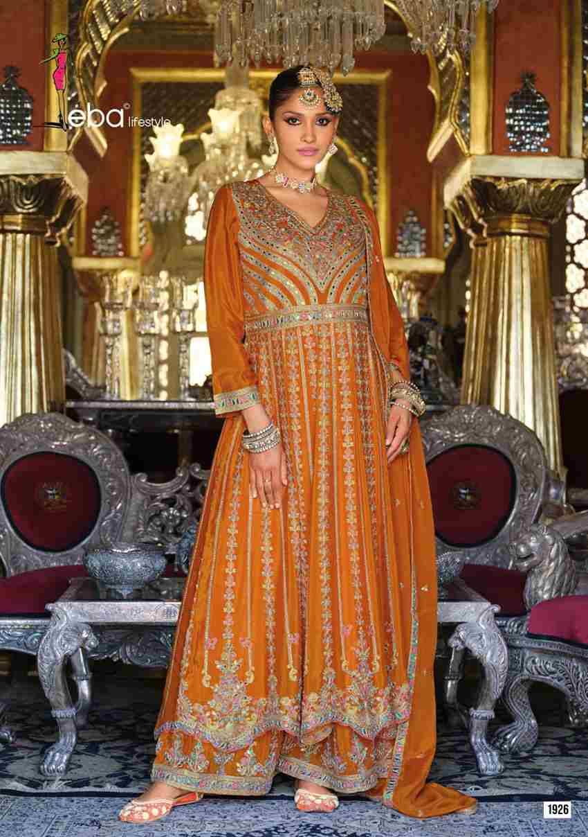 Barbie Vol-5 By Eba Lifestyle 1926 To 1929 Series Beautiful Sharara Suits Colorful Stylish Fancy Casual Wear & Ethnic Wear Chinnon Dresses At Wholesale Price