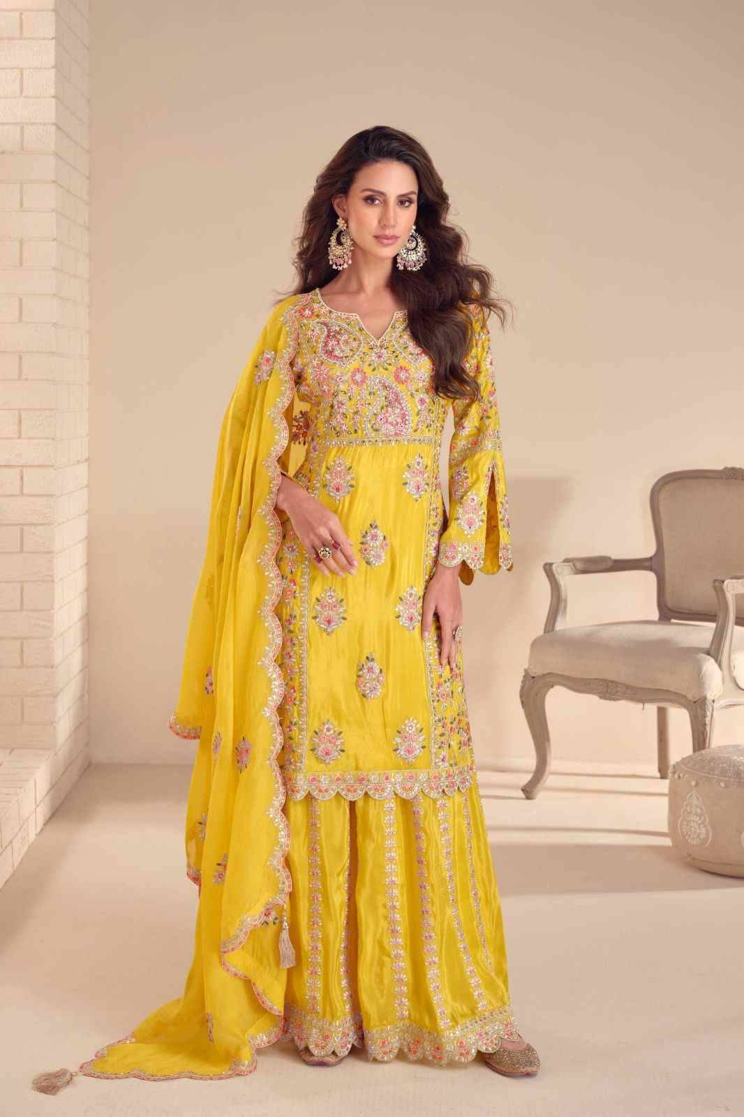Mariya By Gulkayra Designer 7537 To 7539 Series Beautiful Sharara Suits Colorful Stylish Fancy Casual Wear & Ethnic Wear Simar Dresses At Wholesale Price