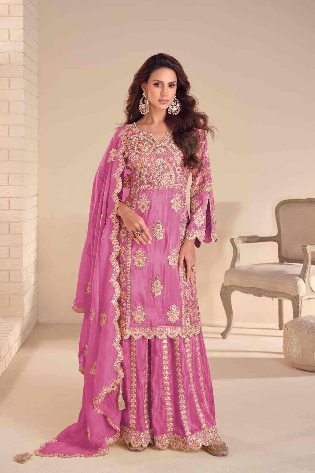 Mariya By Gulkayra Designer 7537 To 7539 Series Beautiful Sharara Suits Colorful Stylish Fancy Casual Wear & Ethnic Wear Simar Dresses At Wholesale Price