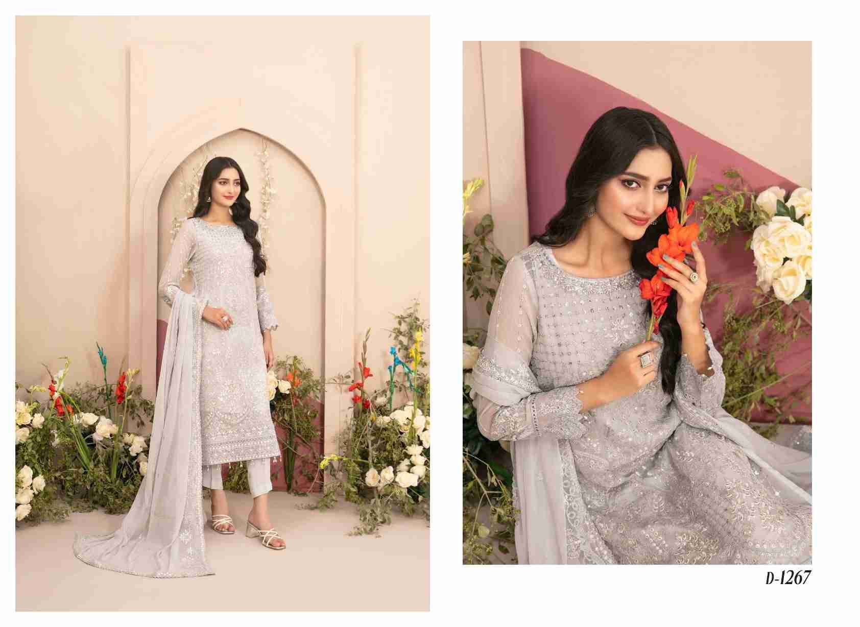 Original Pakistani Madaya By Tawakkal Fab Beautiful Pakistani Suits Colorful Stylish Fancy Casual Wear & Ethnic Wear Chiffon Dresses At Wholesale Price