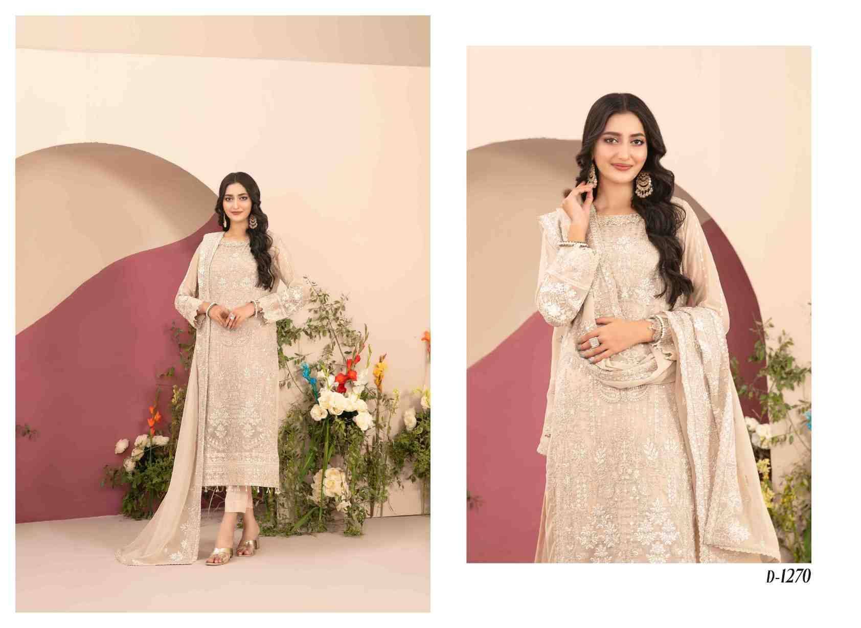 Original Pakistani Madaya By Tawakkal Fab Beautiful Pakistani Suits Colorful Stylish Fancy Casual Wear & Ethnic Wear Chiffon Dresses At Wholesale Price