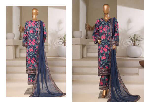 Original Pakistani Malika Vol-5 By Fashid Wholesale 501 To 505 Series Beautiful Pakistani Suits Colorful Stylish Fancy Casual Wear & Ethnic Wear Lawn Dresses At Wholesale Price